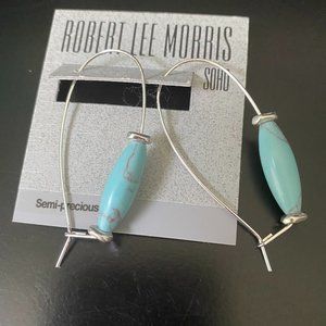 Silver and Turquoise Earrings, brand new!
